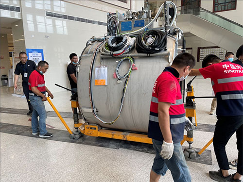 服務客戶 我們一直在路上- 我司順利完成常州市武進中醫醫院3.0T磁共振系統安裝查驗工作