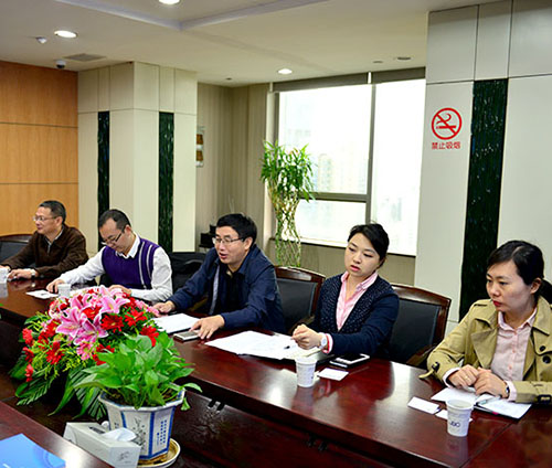 中海油氣開發利用公司總經理朱玉明一行來我司蒞臨指導